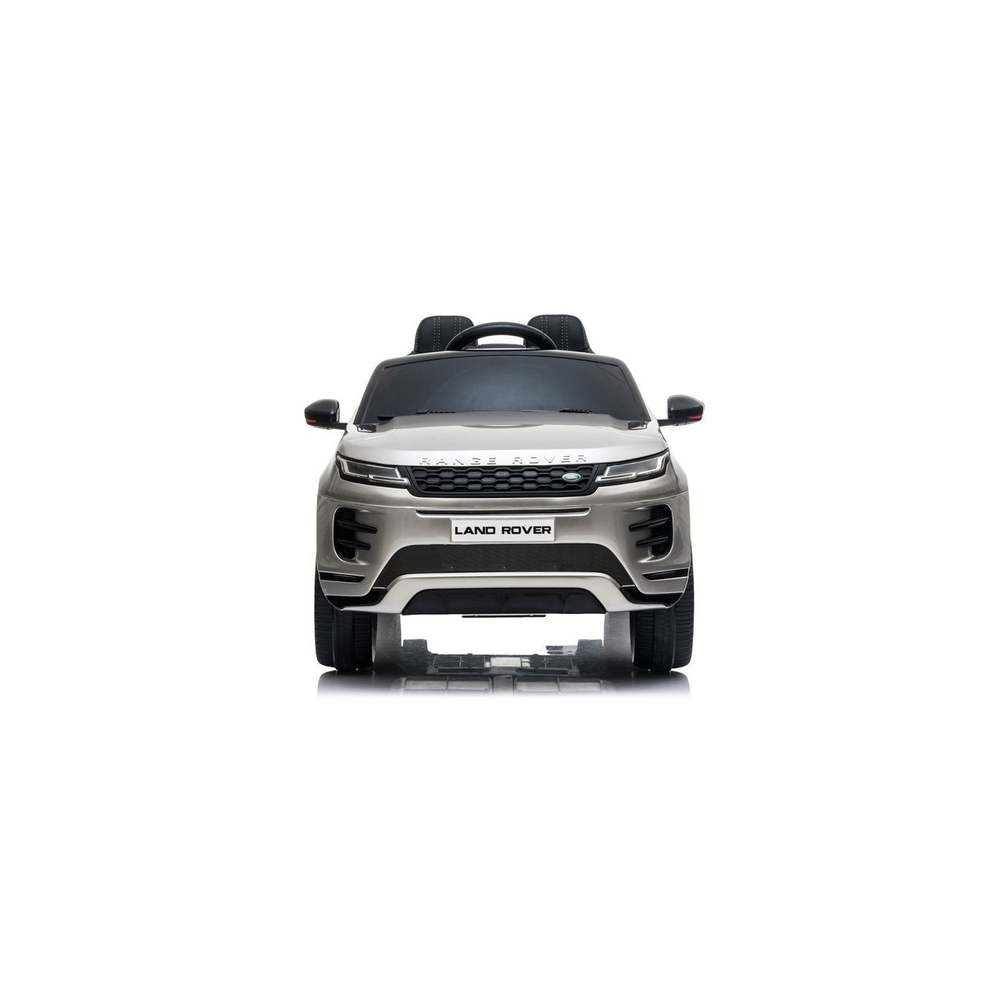 Elektromobilis Range Rover Evoque, lakuotas sidabro sp.