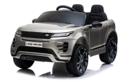 Elektromobilis Range Rover Evoque, lakuotas sidabro sp.