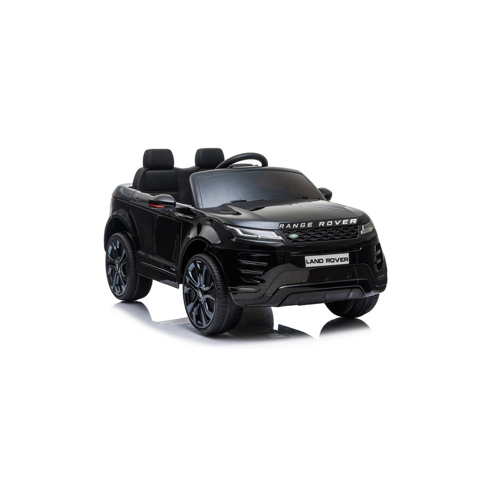 Elektromobilis Range Rover Evoque, lakuotas juodas-Elektromobiliai vaikams, Visureigiai-e-vaikas