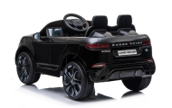 Elektromobilis Range Rover Evoque, lakuotas juodas-Elektromobiliai vaikams, Visureigiai-e-vaikas