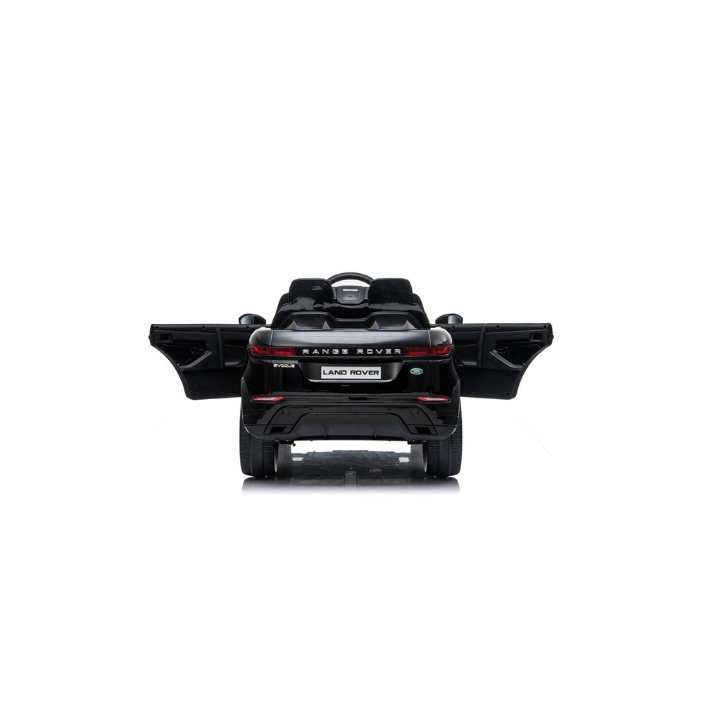 Elektromobilis Range Rover Evoque, lakuotas juodas-Elektromobiliai vaikams, Visureigiai-e-vaikas