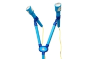 Microphone Karaoke Set Blue Tripod