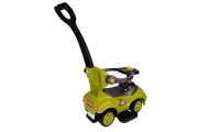 Toddlers Ride On Push Along with Parent Handle Mega Car 3in1 Yellow