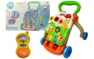 Educational Pusher for Babies with piano