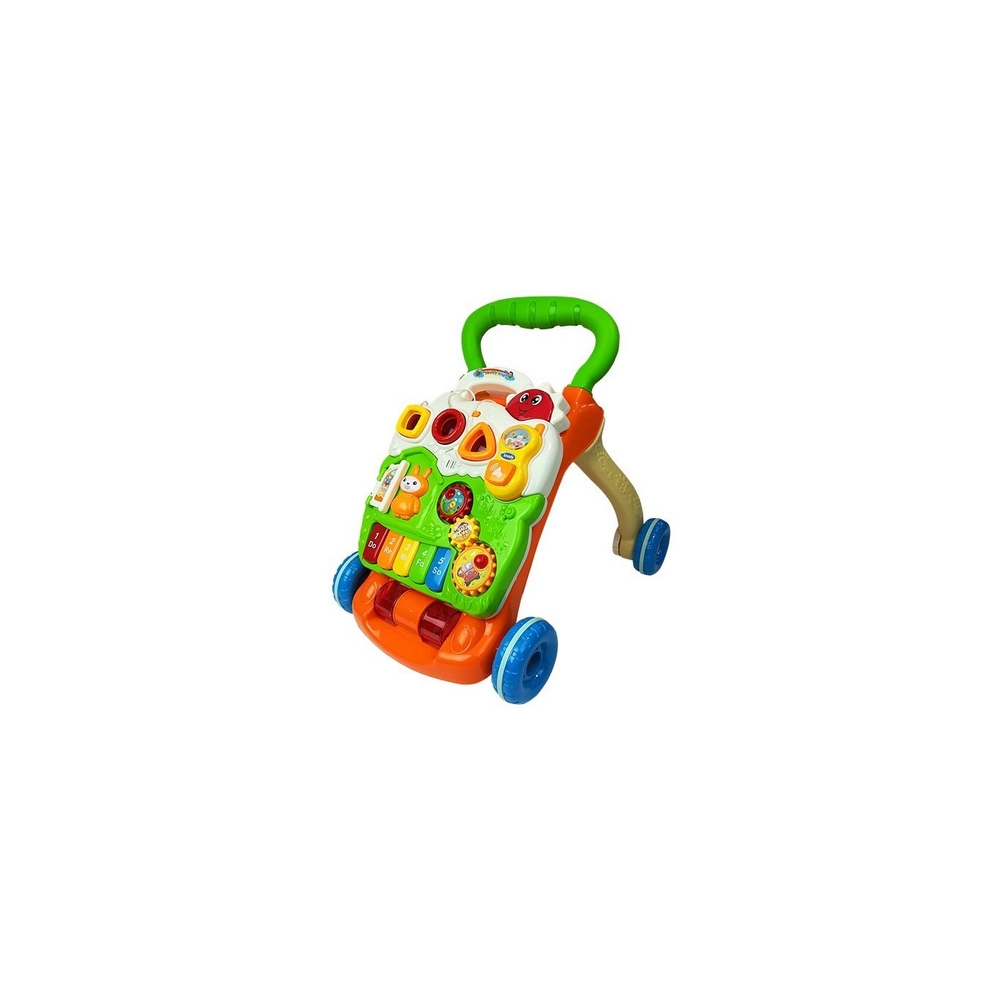 Educational Pusher for Babies with piano
