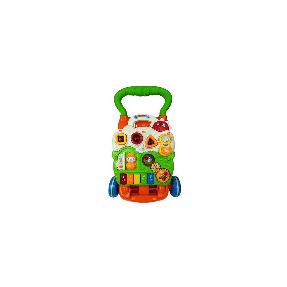 Educational Pusher for Babies with piano