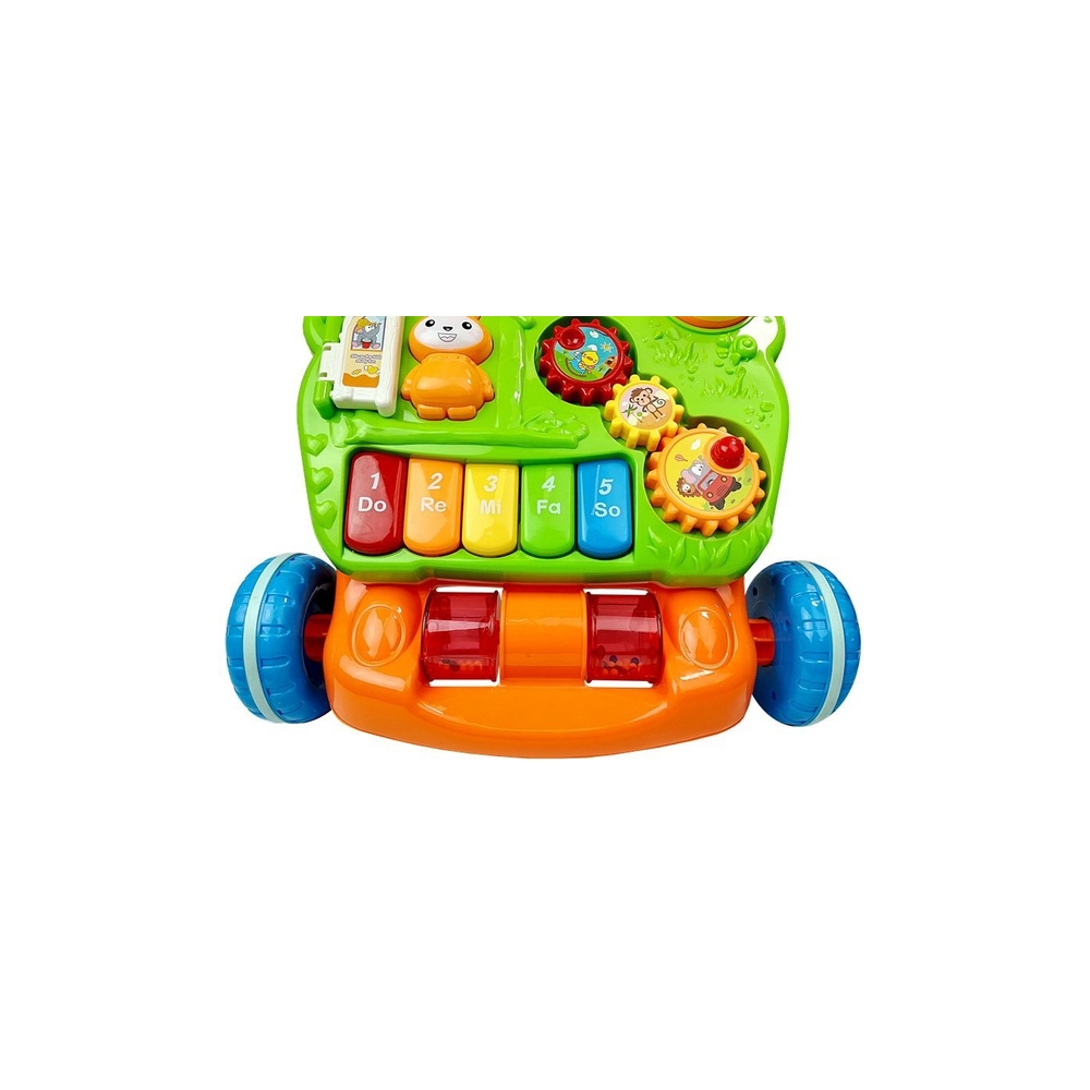 Educational Pusher for Babies with piano