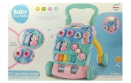 Educational Pusher for Babies with piano