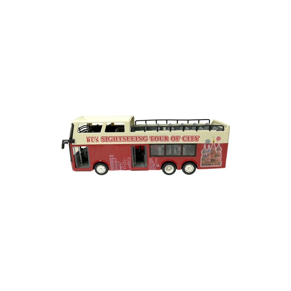 Nuotoliniu būdu valdomas R/C 2.4G grindų autobusas 1:18-Žaislai, Auto ir transporto žaislai, Valdomos radijo bangomis-e-vaikas