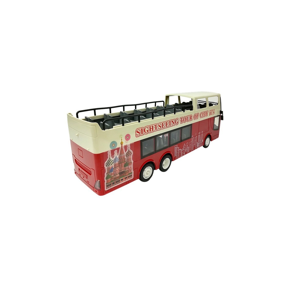 Nuotoliniu būdu valdomas R/C 2.4G grindų autobusas 1:18-Žaislai, Auto ir transporto žaislai, Valdomos radijo bangomis-e-vaikas