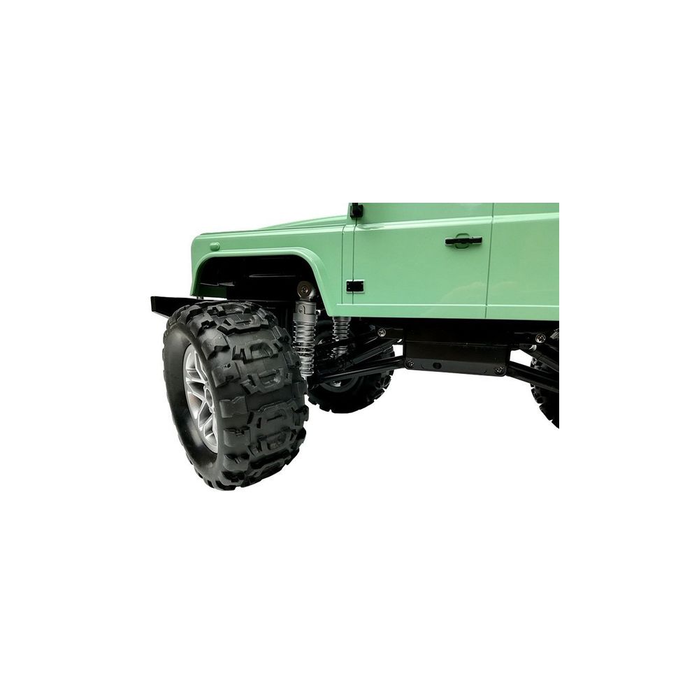 Auto Zdalnie Sterowane Land Rover Defender D110 R/C Zielony 7.5 km/h 1:14 2.4G