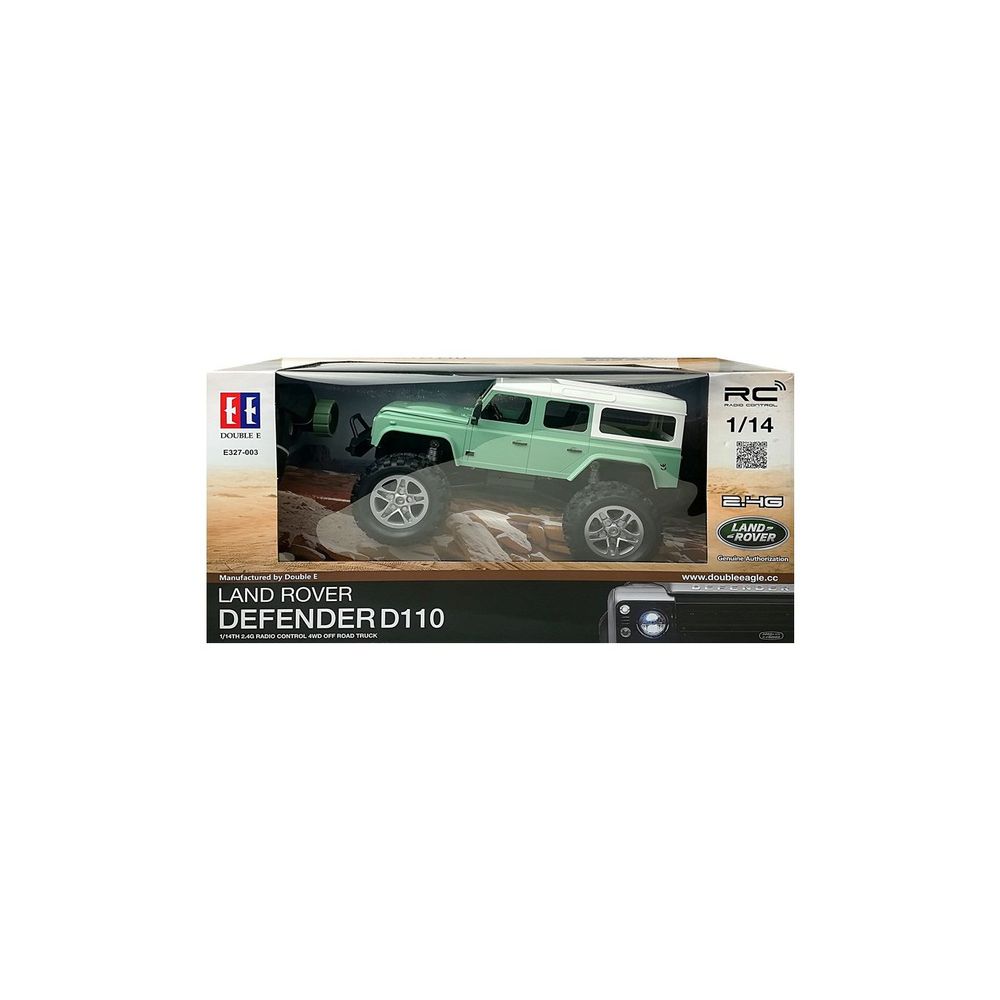 Auto Zdalnie Sterowane Land Rover Defender D110 R/C Zielony 7.5 km/h 1:14 2.4G
