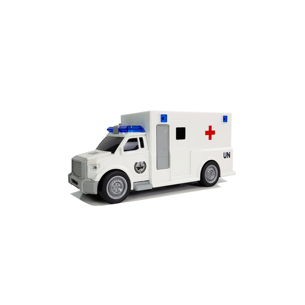 Greitosios pagalbos automobilis su pavara 1:20 su garsu