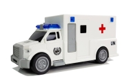 Greitosios pagalbos automobilis su pavara 1:20 su garsu