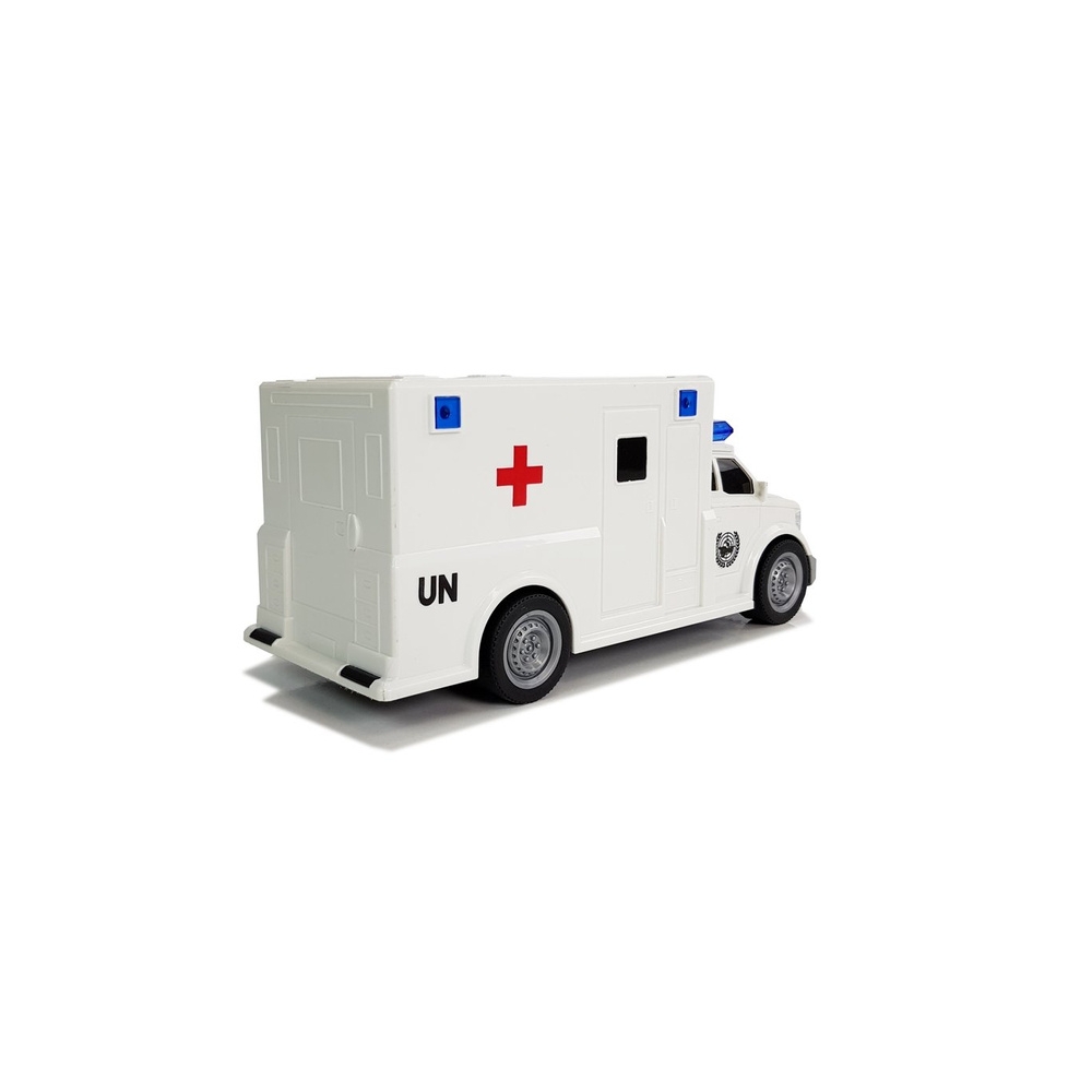 Greitosios pagalbos automobilis su pavara 1:20 su garsu