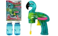 Muilo burbulų pistoletas flamingo mėlynos spalvos