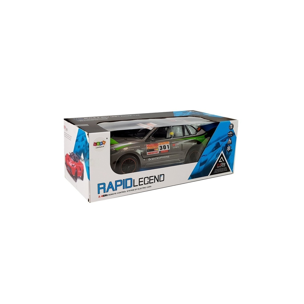 Nuotoliniu būdu valdomas automobilis 1:10 2.4G Grey
