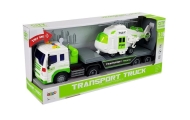 Automobilių transporteris 1:16 su sraigtasparniu