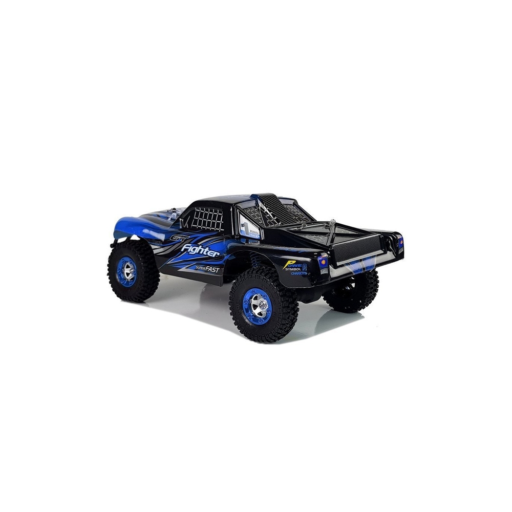 Nuotoliniu būdu valdomas automobilis FY-01 4x4 Pick Up 1:12 R/C 40 km/h, mėlynas