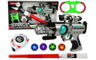 Kosmoso kario rinkinys Lazerinis ginklas + priedai