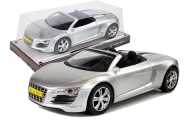 Toy car Cabriolet Silver 1:18