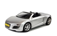 Toy car Cabriolet Silver 1:18