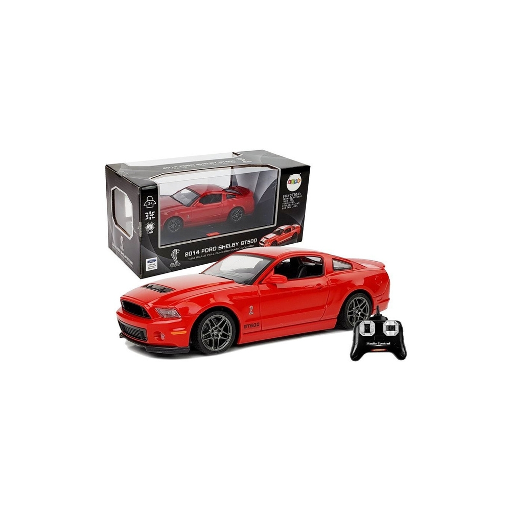 "Ford Shelby GT500" nuotoliniu būdu valdomas automobilis raudonas 7,5 km/h 2,4 G-Žaislai, Auto ir transporto žaislai, Valdomos r