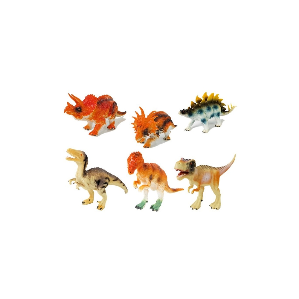 Zestaw Figurki Dinozaurów 10 cm 6 sztuk