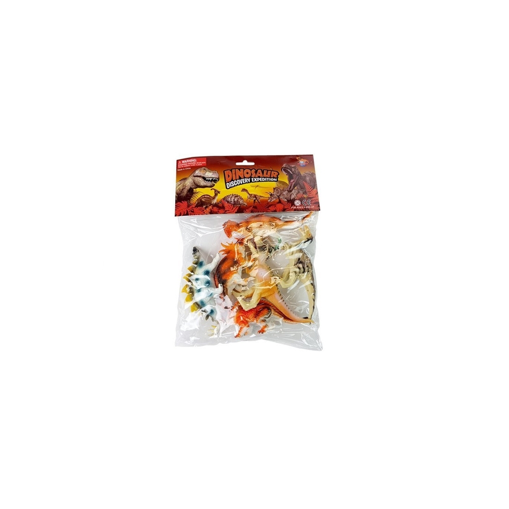 Zestaw Figurki Dinozaurów 10 cm 6 sztuk