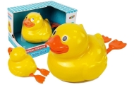 Yellow Duck on Batteries 18 cm for the Bath