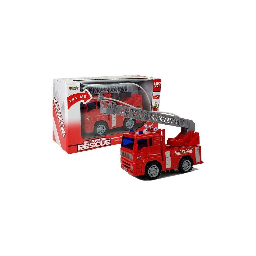 Akumuliatorinis gaisrinis automobilis 1:20 su vandeniu