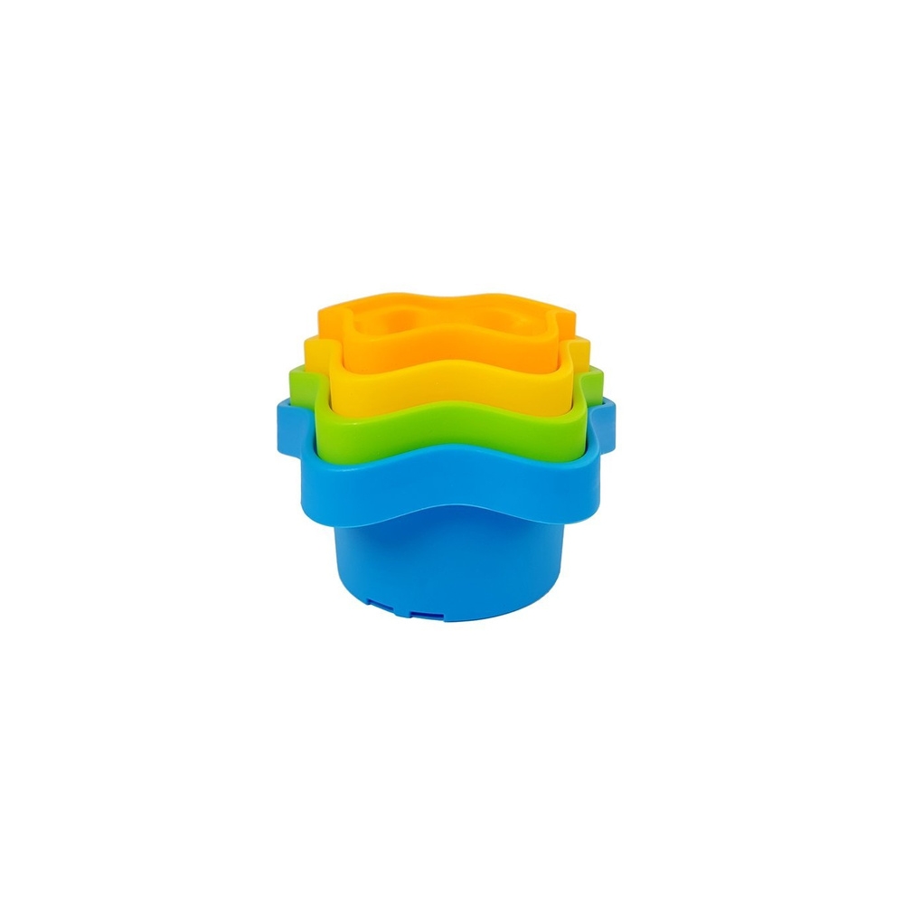 Pyramid Cups for Babies Asterisks
