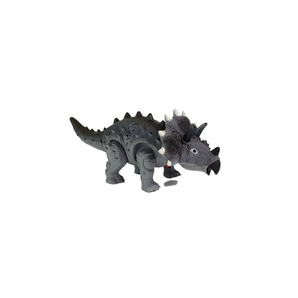 Triceratopsas Baterija Dinozauras Pilka