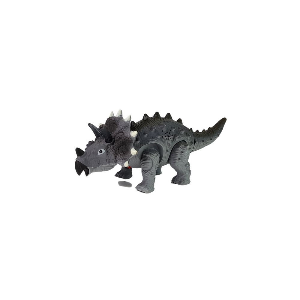 Triceratopsas Baterija Dinozauras Pilka