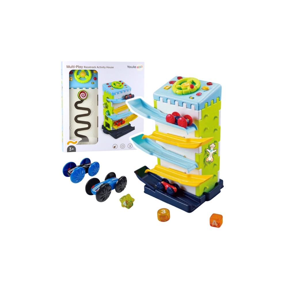 Mokomoji kaladėlių kaladėlė su "Cars" rūšiuokle