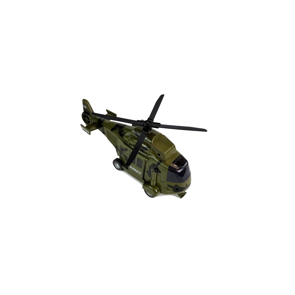 Military Rescue Helicopter 1:16 Hook Sound Light