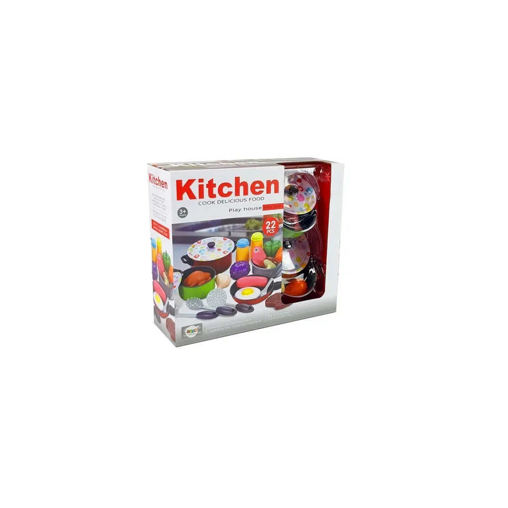 Virtuvės indų rinkinys "Cook" 22 vnt