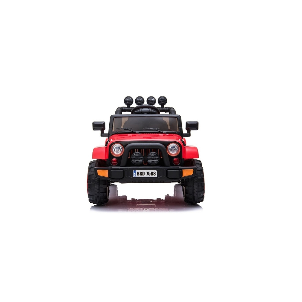 Elektromobilis Jeep BRD-7588 4x4, Red-Elektromobiliai vaikams, Visureigiai-e-vaikas