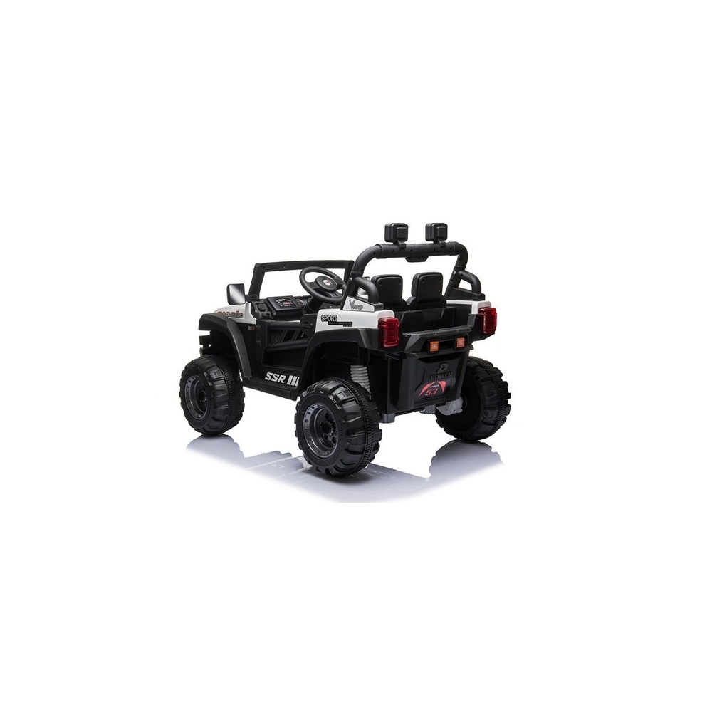 Elektromobilis BBH-016, White-Elektromobiliai vaikams, Visureigiai-e-vaikas