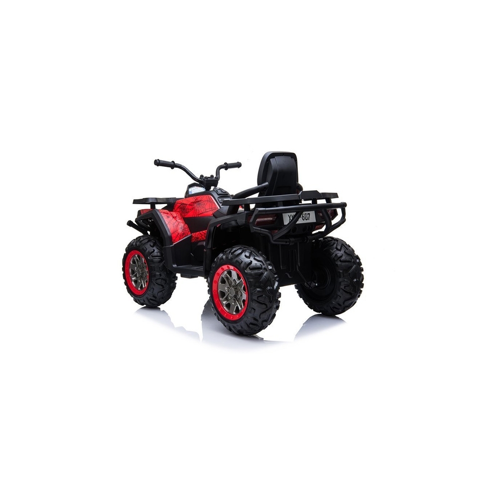 Elektrinis keturratis XMX607, Red Lakier Spider-Elektromobiliai vaikams, Keturračiai ir bagiai-e-vaikas