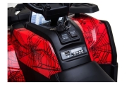 Elektrinis keturratis XMX607, Red Lakier Spider-Elektromobiliai vaikams, Keturračiai ir bagiai-e-vaikas