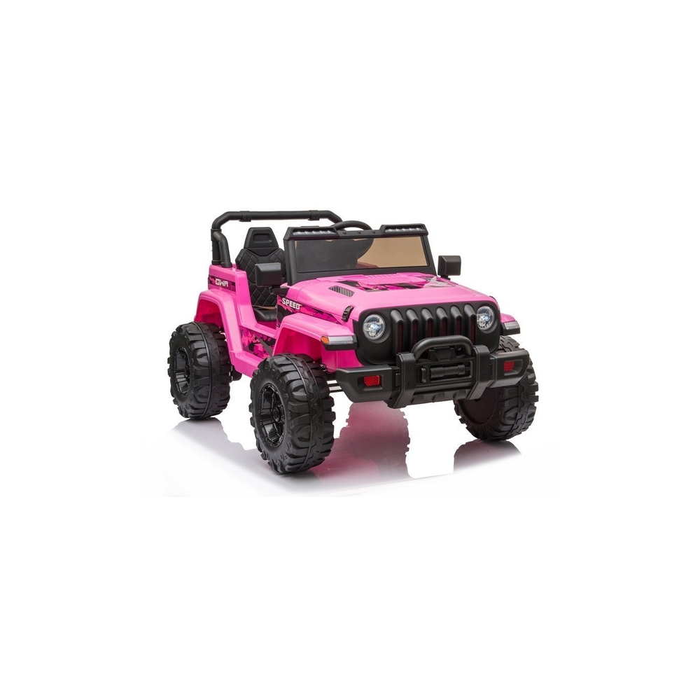 Elektromobilis CH9956, Pink-Elektromobiliai vaikams, Visureigiai-e-vaikas