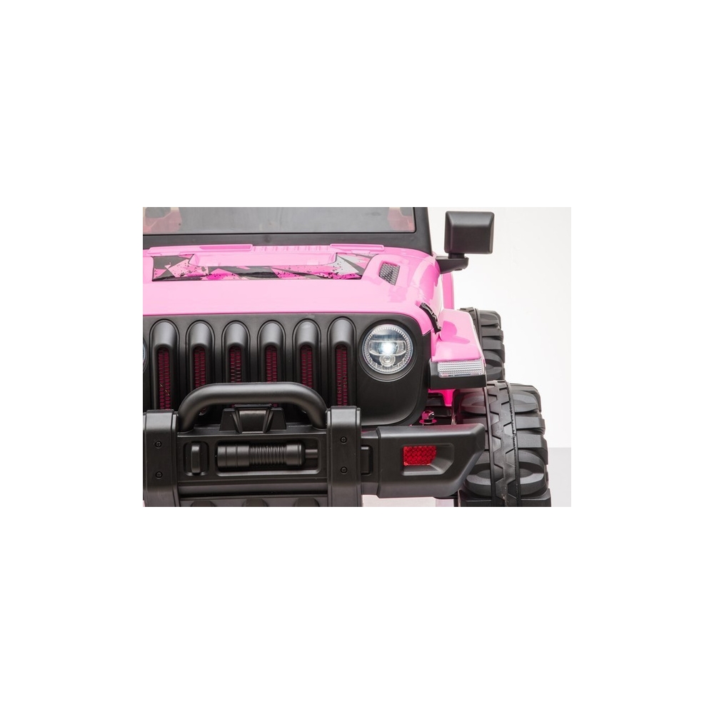 Elektromobilis CH9956, Pink-Elektromobiliai vaikams, Visureigiai-e-vaikas
