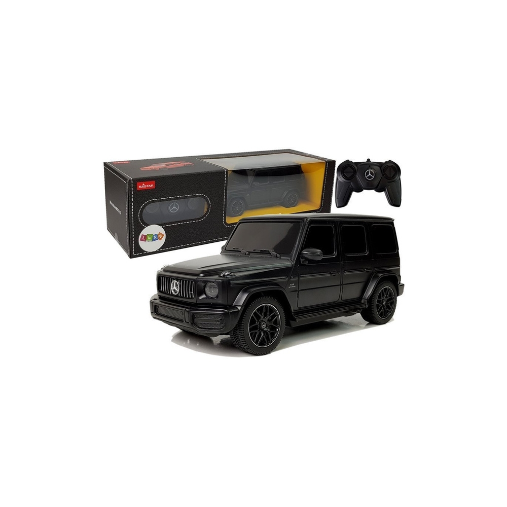 Nuotoliniu būdu valdomas Mercedes AMG G63 (R/C), mastelis 1:24, juodos spalvos, 2,4 GHz-Žaislai, Auto ir transporto žaislai, Val