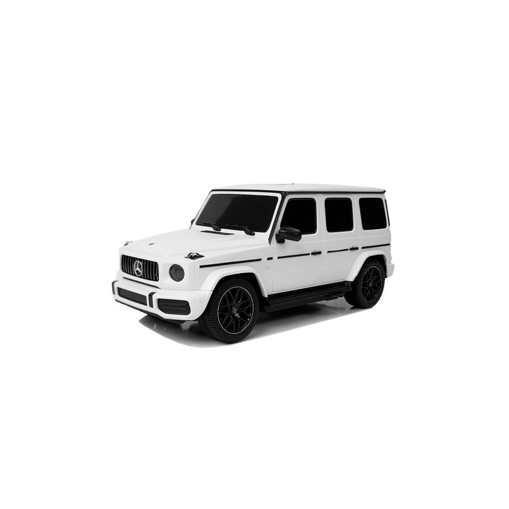 Nuotoliniu būdu valdomas Mercedes AMG G63 RC automobilis, baltas, 1:24-Žaislai, Auto ir transporto žaislai, Valdomos radijo bang
