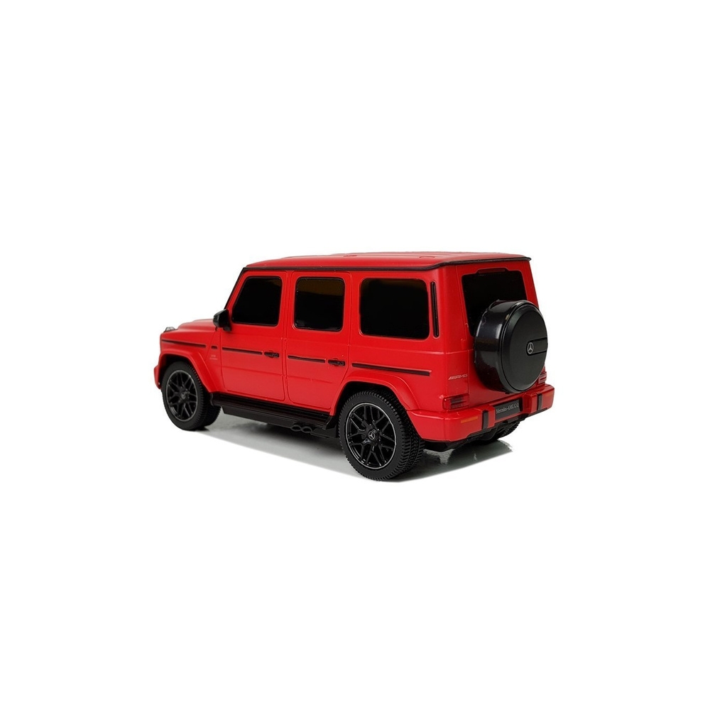 Nuotoliniu būdu valdomas Mercedes AMG G63 RC automobilis, raudonas, 1:24-Žaislai, Auto ir transporto žaislai, Valdomos radijo ba