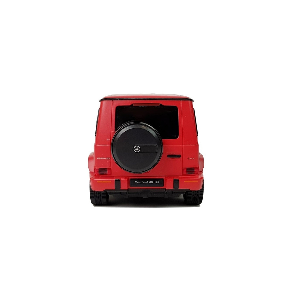 Nuotoliniu būdu valdomas Mercedes AMG G63 RC automobilis, raudonas, 1:24-Žaislai, Auto ir transporto žaislai, Valdomos radijo ba