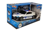 Policijos automobilis Garažas 2in1 Policeman Small Cars Sound Lights