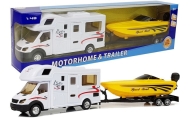 Kemperis su geltona motorine valtimi ir frikcine pavara 1:48