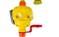 Spalvingas robotas maudymosi naras krioklio puodeliai
